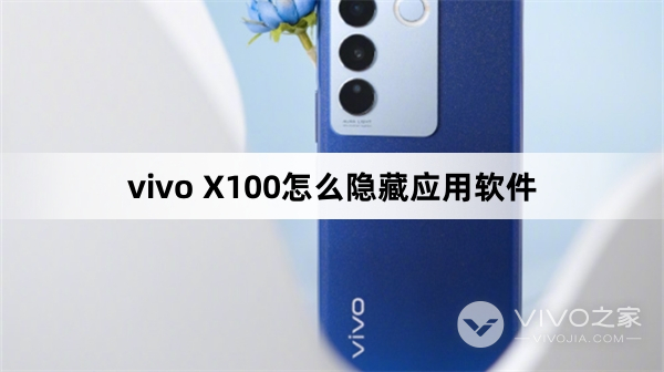vivo X100怎么隐藏应用软件